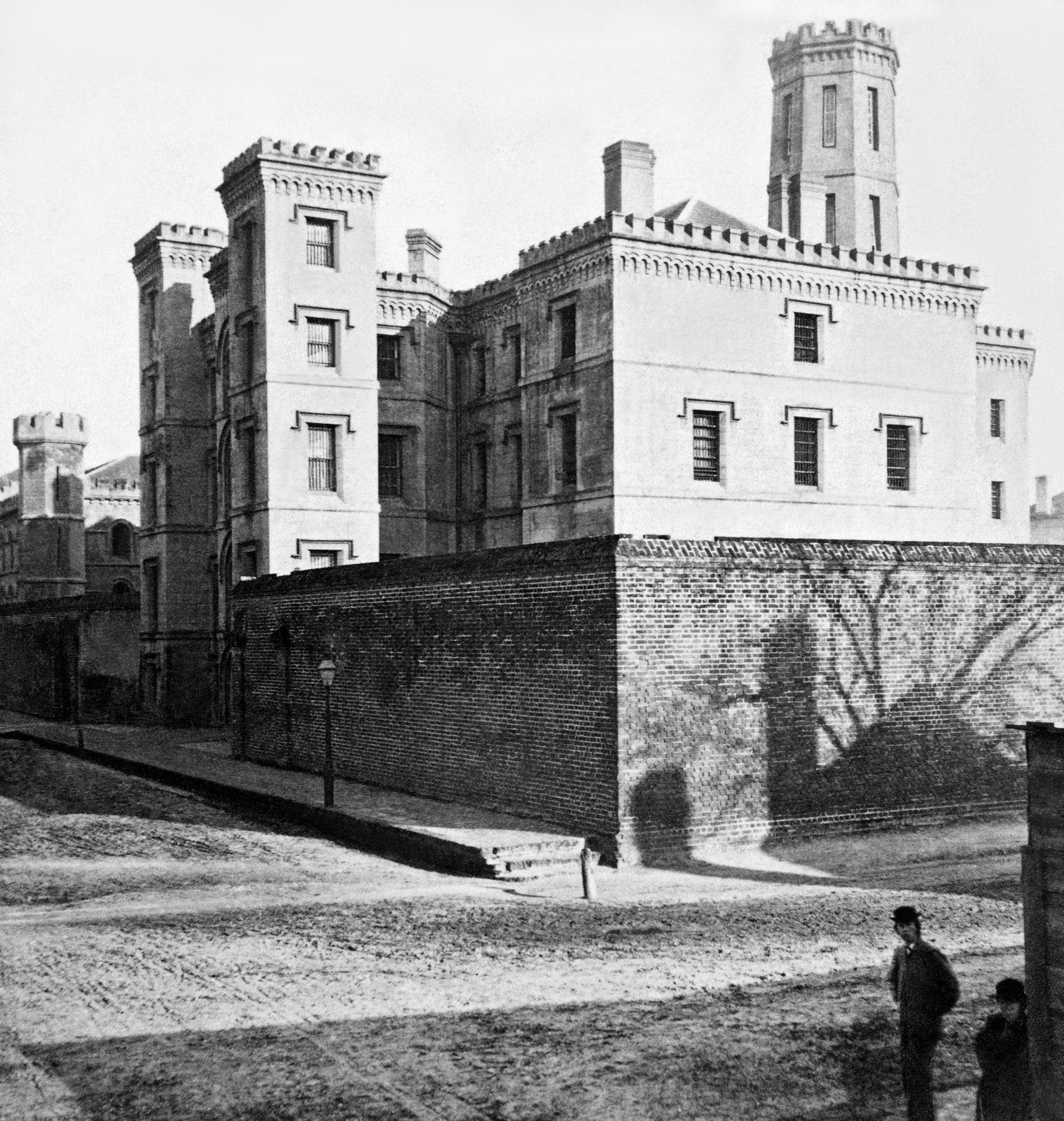 City Jail, original black and white