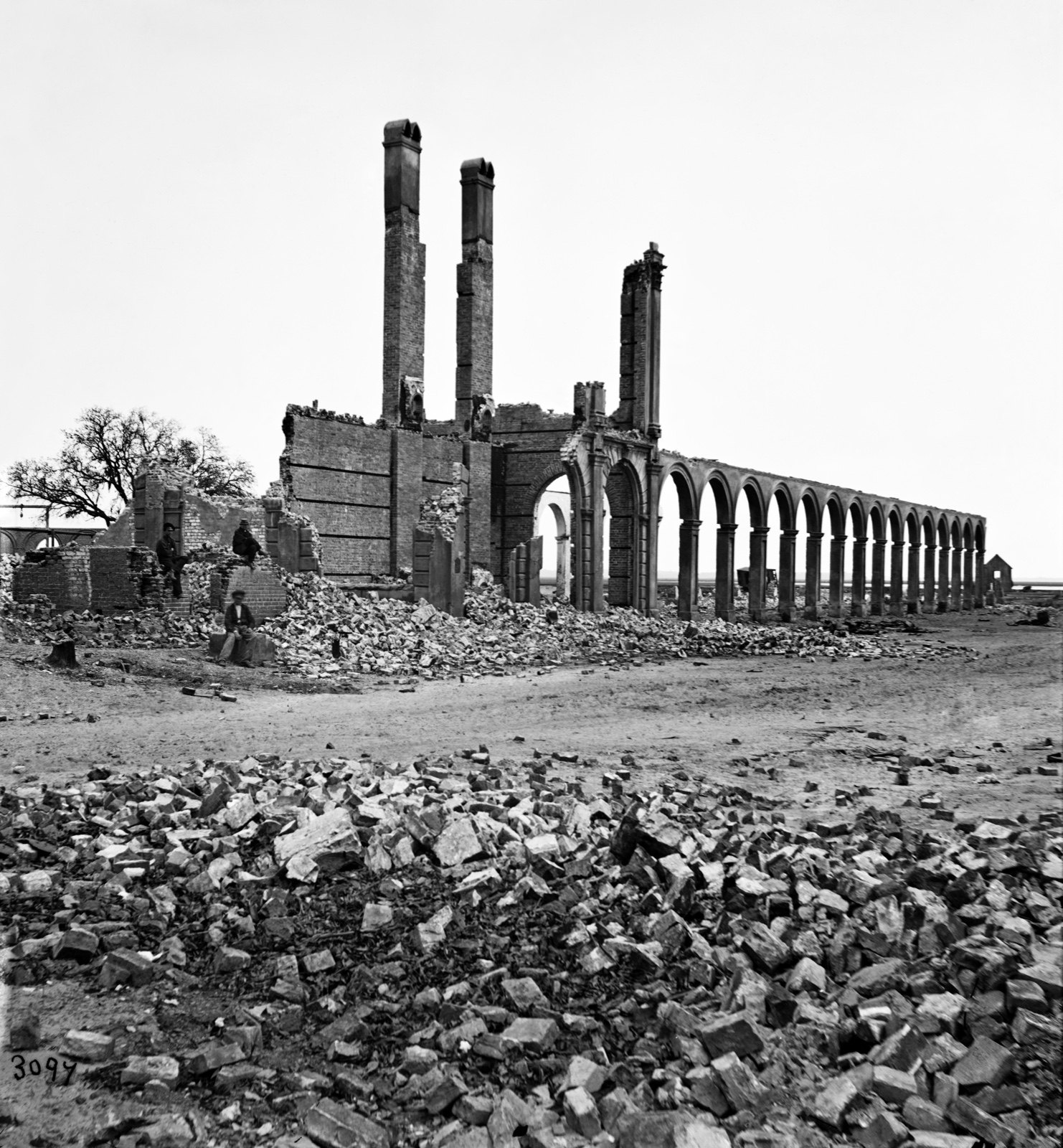 How the Powder Blew Up, original black and white
