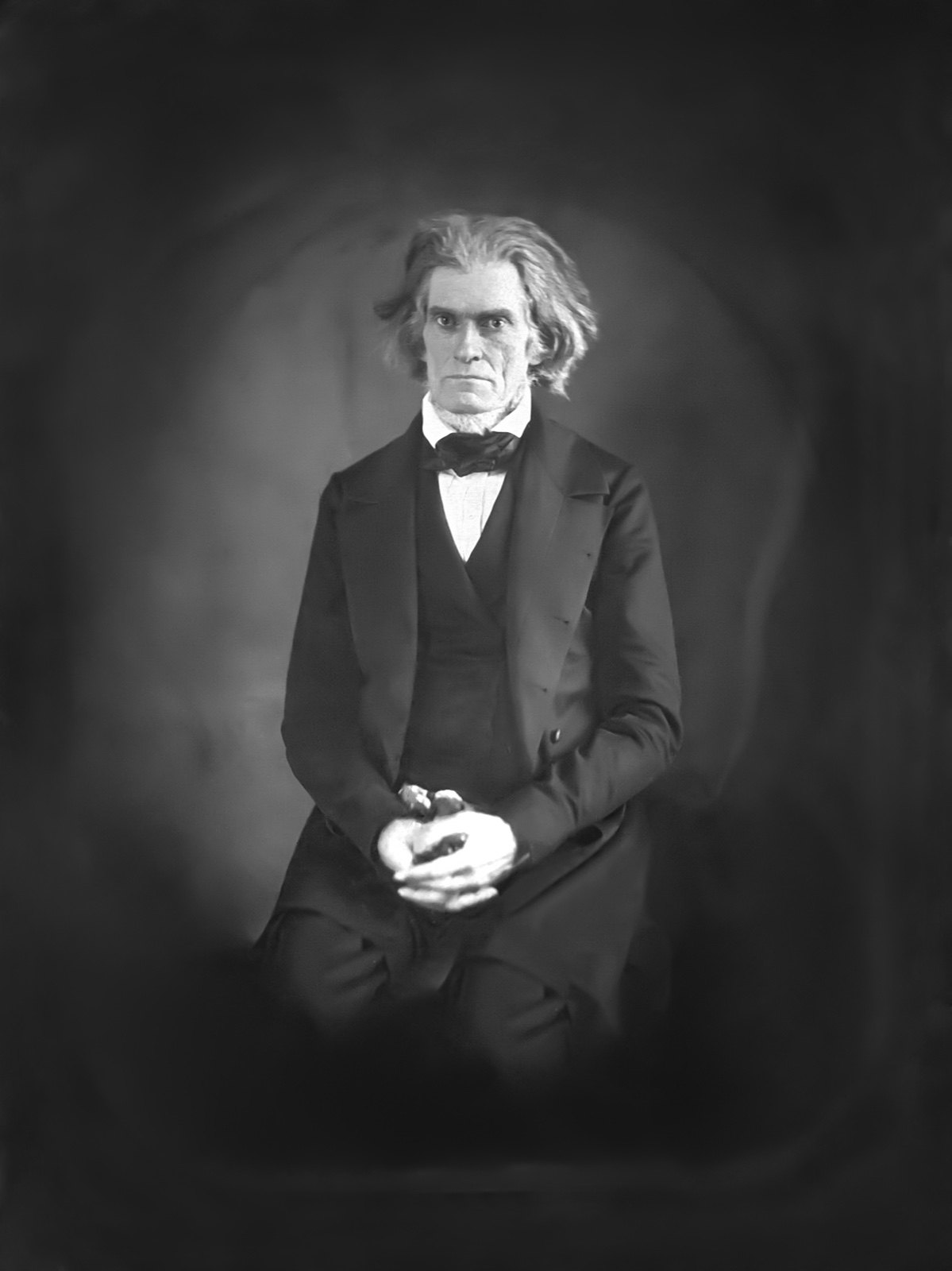 John C. Calhoun, original black and white