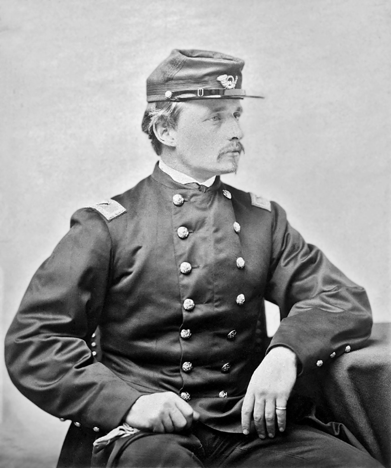 Robert Gould Shaw, original black and white