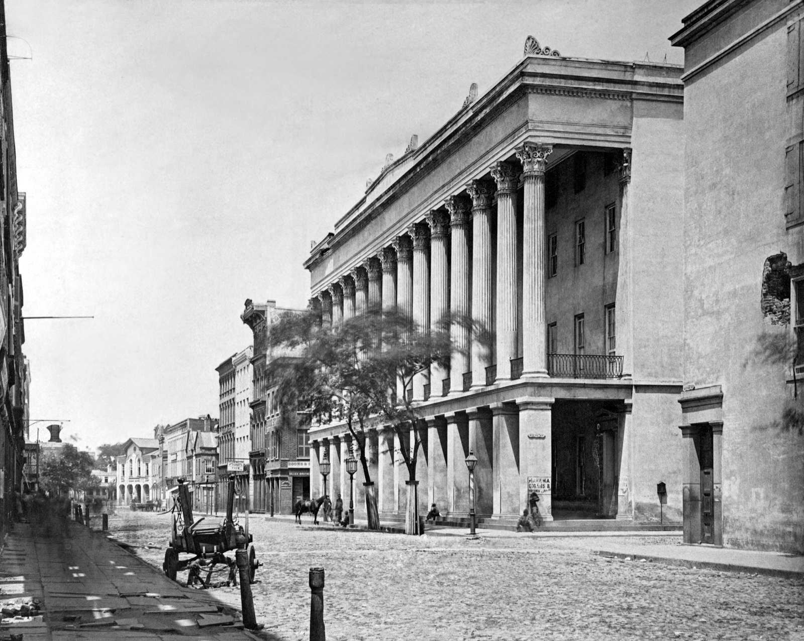 The Charleston Hotel, original black and white