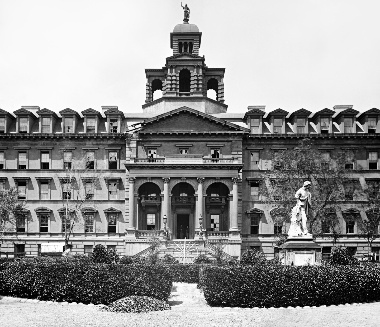 The Orphan Asylum, original black and white