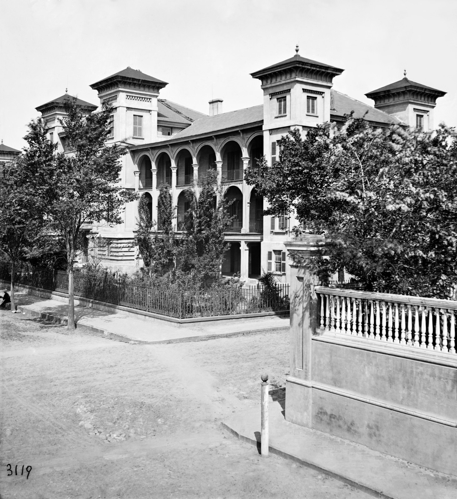 Where Sister Xavier Brought Smiles, original black and white