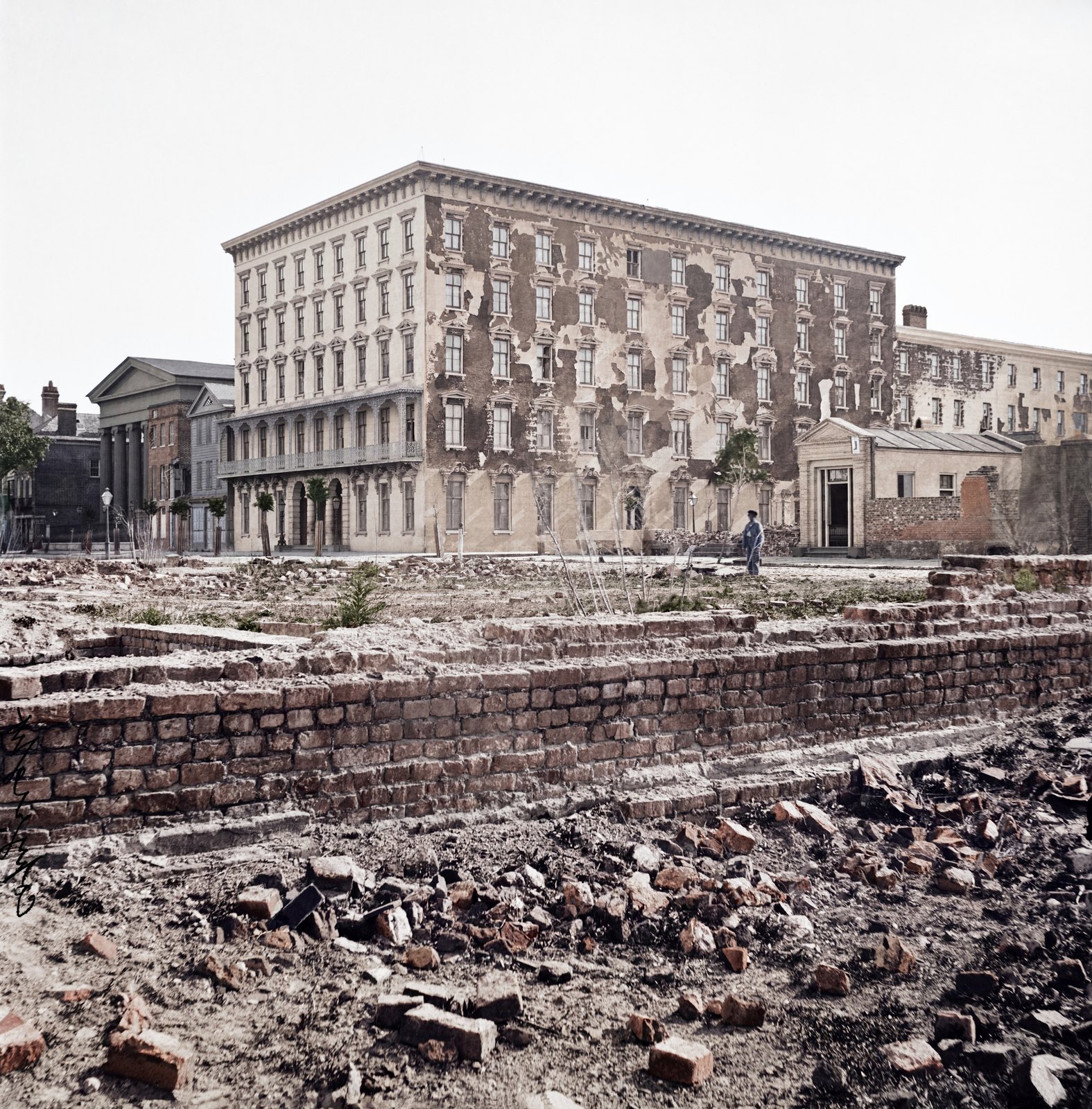 The Fire-scarred Mills House